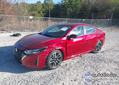 2025 Nissan Sentra Sr z USA, uszkodzony, nr VIN 3N1AB8DV0SY268741